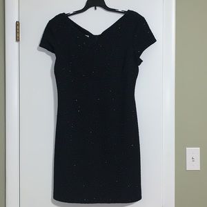 Sparkly black dress